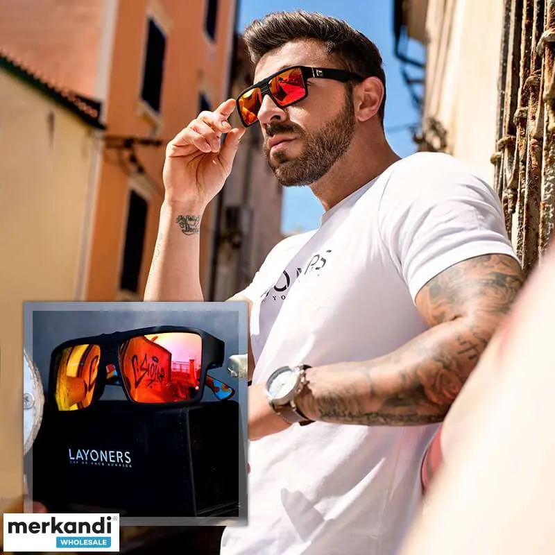 100 Gafas de sol con protección UV Teriat con embalaje Premium