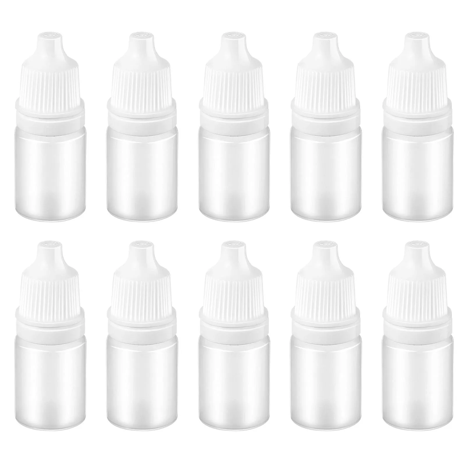 10pcs Plastic Dropper Bottles Eye Dropper Squeeze Liquid Small Bottles Eye Drops Dispenser Bottle