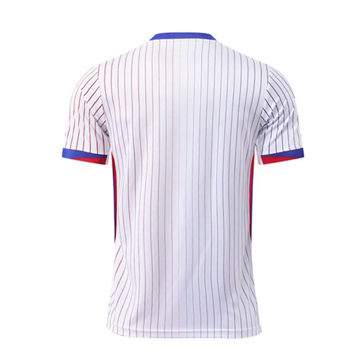 2024 Europa Ropa Deportiva Fútbol Francia Camiseta Manga Corta Pantalones Cortos Camisa Eurocopa 2024 Azul Blanco Niño 20