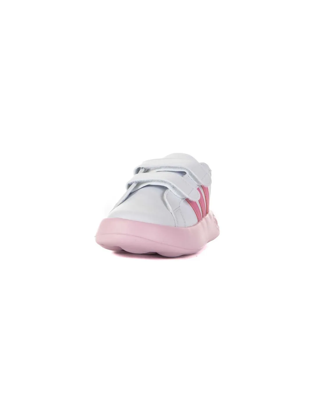 ADIDAS SPORTSWEAR  ZAPATILLAS BLANCO Y ROSA GRAND COURT 2.0 CF I ID0741 BEBé