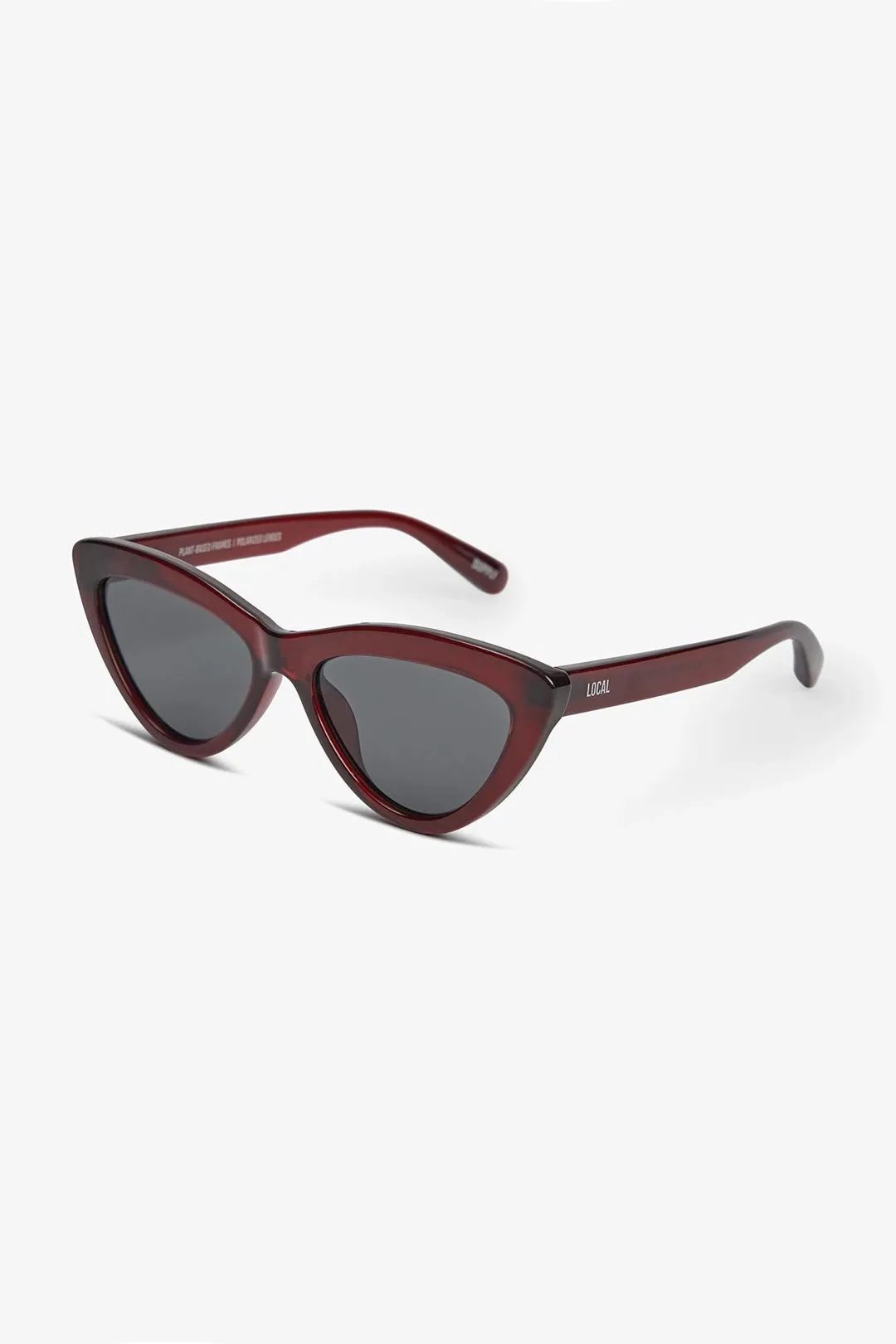 AMS2 Polarized Sunglasses in Polished Red