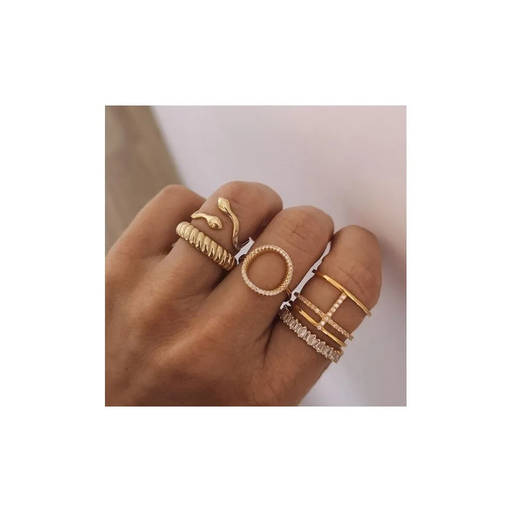Anillo Round Oro