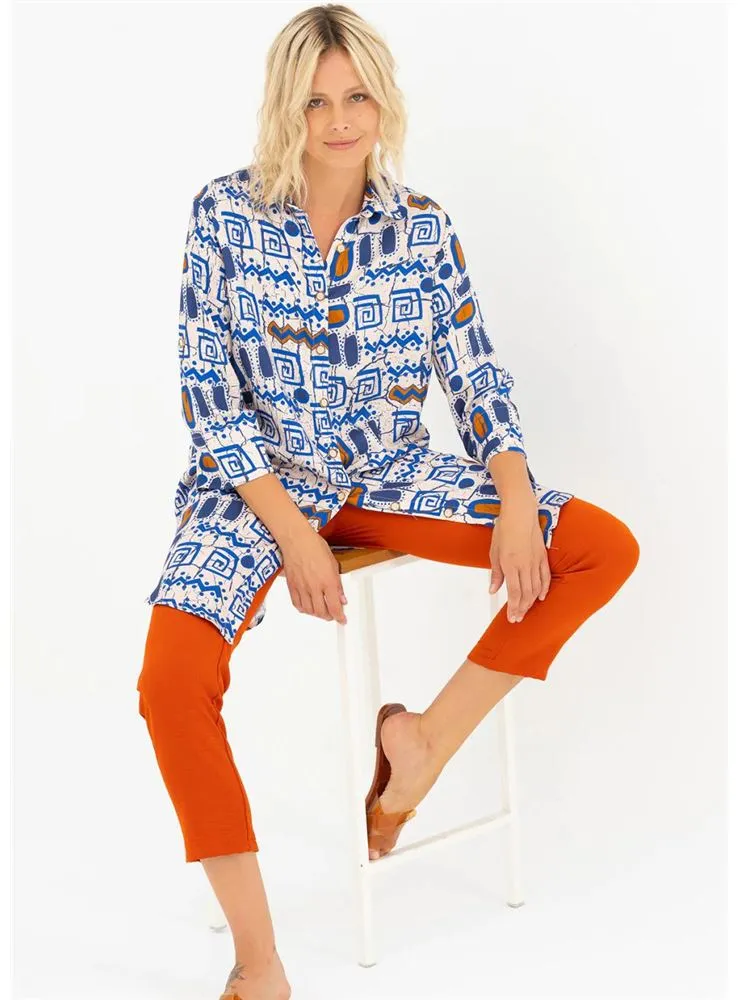 APIA CAMISA MUJER TINTA STYLE