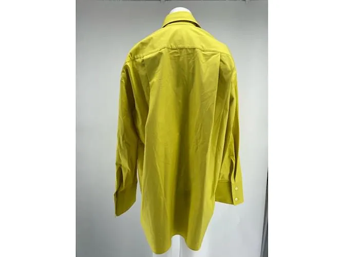 Autre Marque Camiseta sin firma/sin firma.Algodón S Internacional Amarillo 