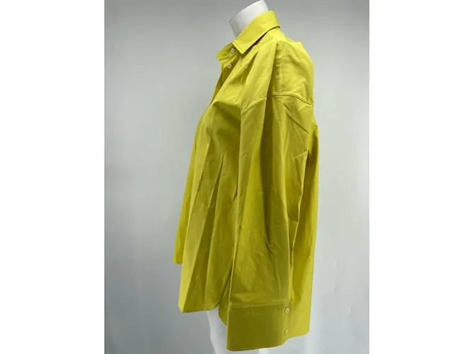 Autre Marque Camiseta sin firma/sin firma.Algodón S Internacional Amarillo 