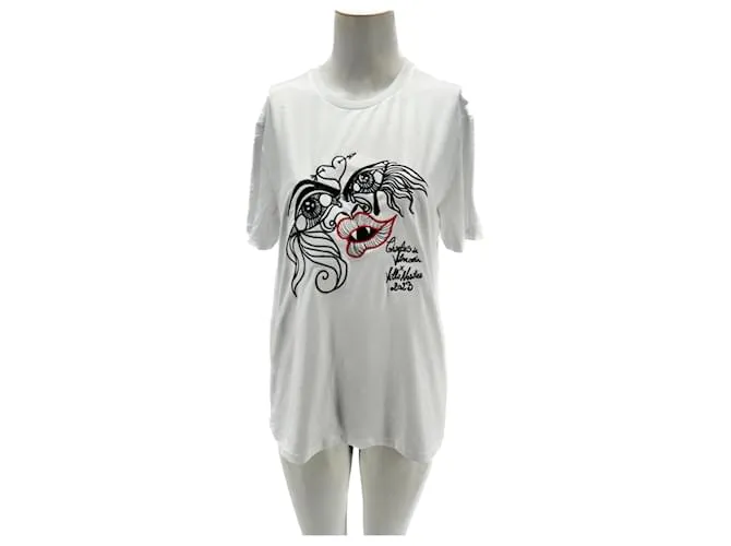 Autre Marque NO FIRMA / Camiseta sin firma.Algodón S Internacional Blanco 