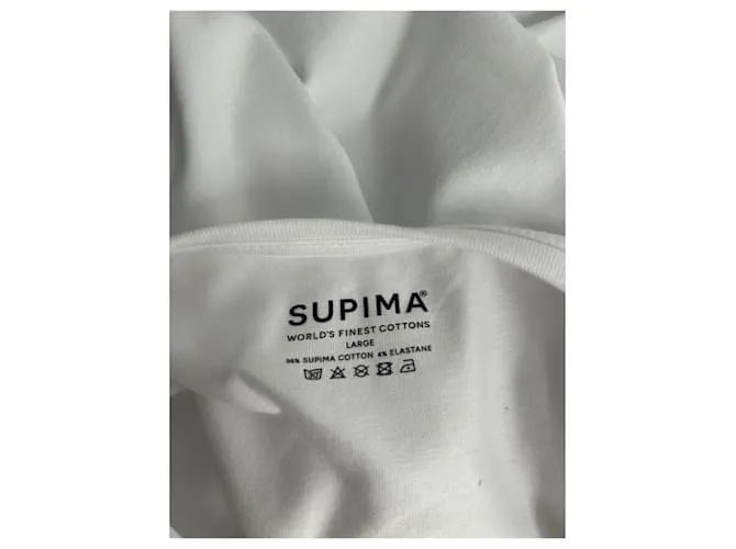 Autre Marque NO FIRMA / Camiseta sin firma.Algodón S Internacional Blanco 