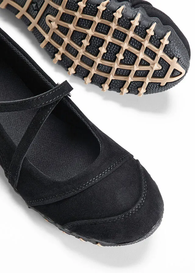 Bailarinas con tiras Negro