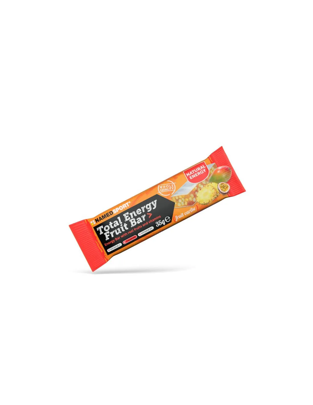 Barrita Energética de Fruta Total Energy NamedSport Caribe 35g