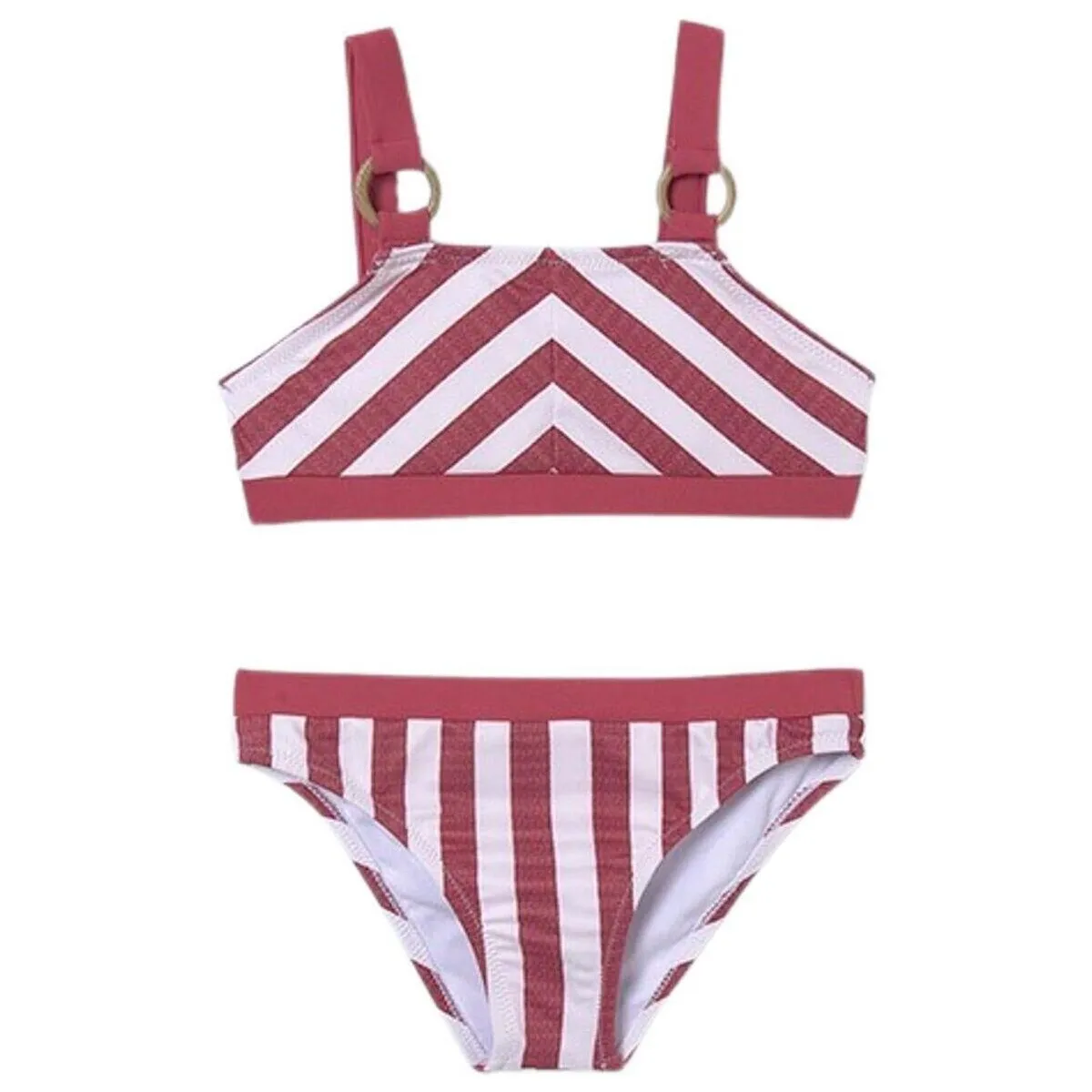 Bikini rayas Maquillaje