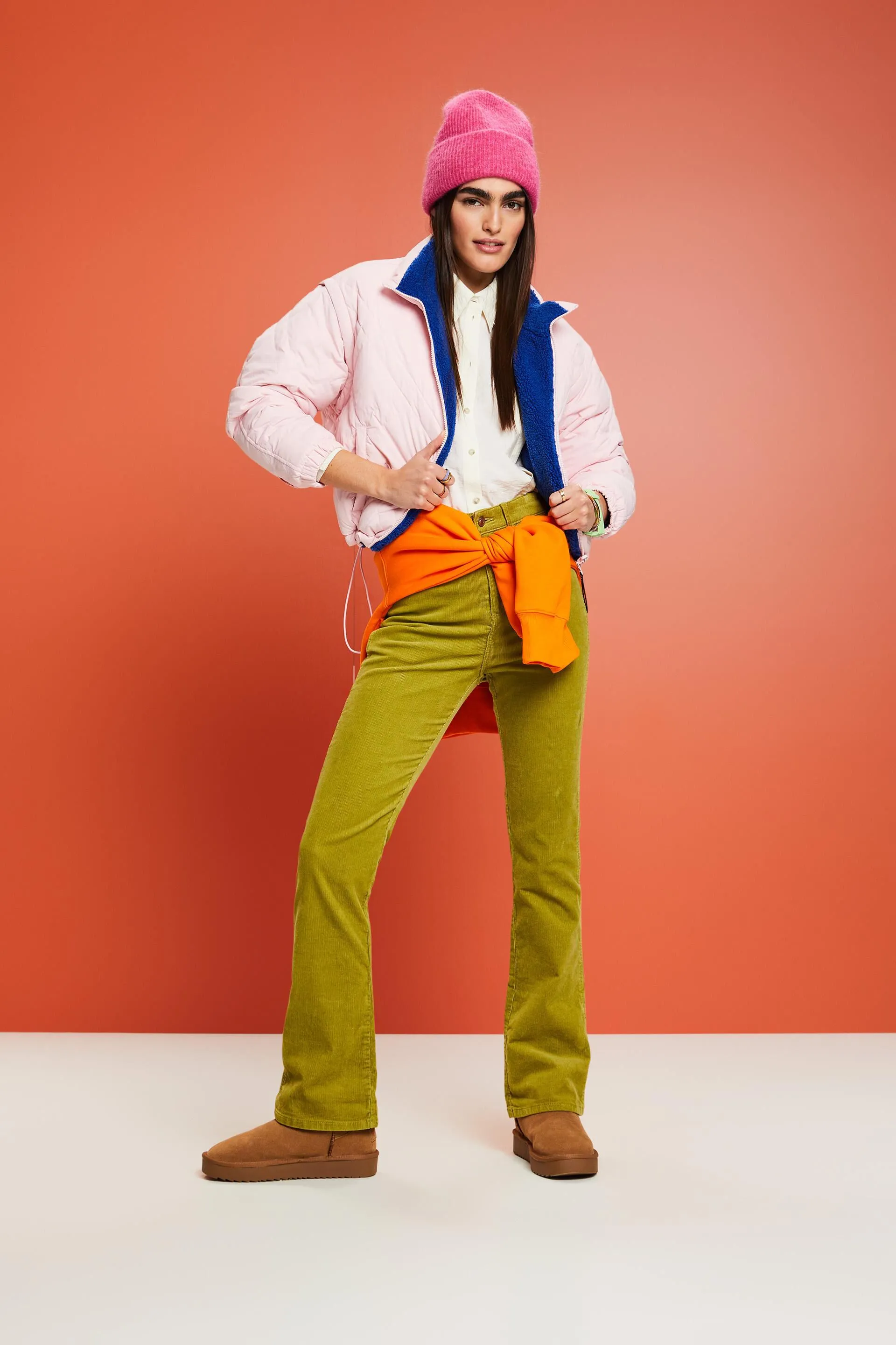 Blusa con efecto arrugado
