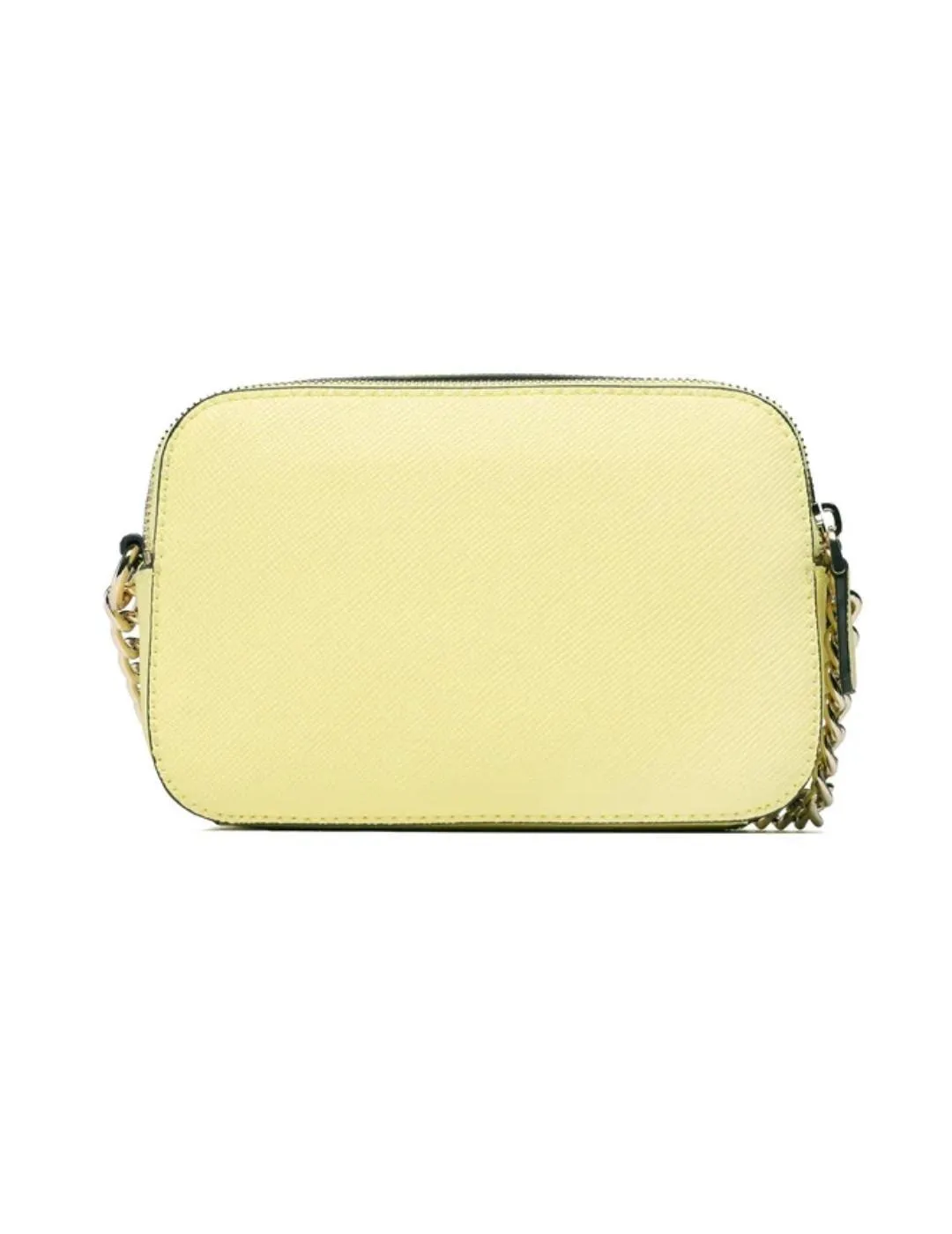 Bolso Guess Noelle amarillo con cadena dorada para mujer