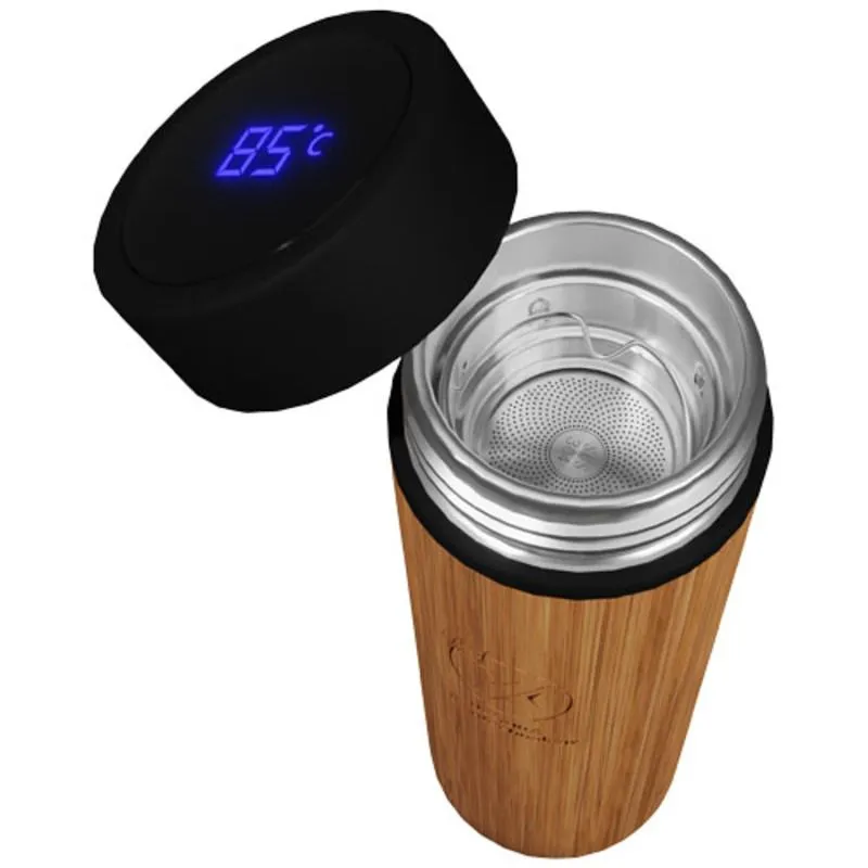 Botella promocional con sensor de temperatura SCXDesign