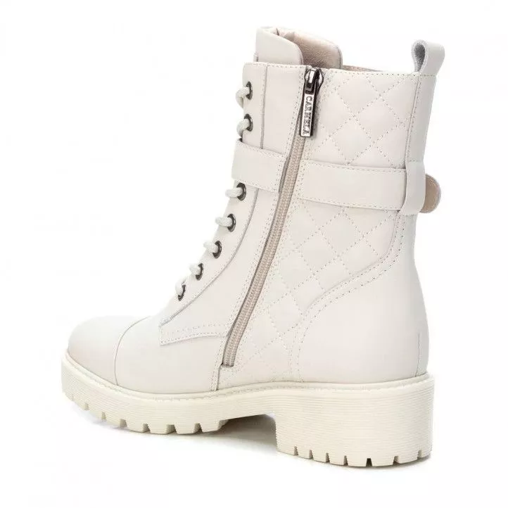 Botines planos Carmela 067952 con acolchado en la parte lateral