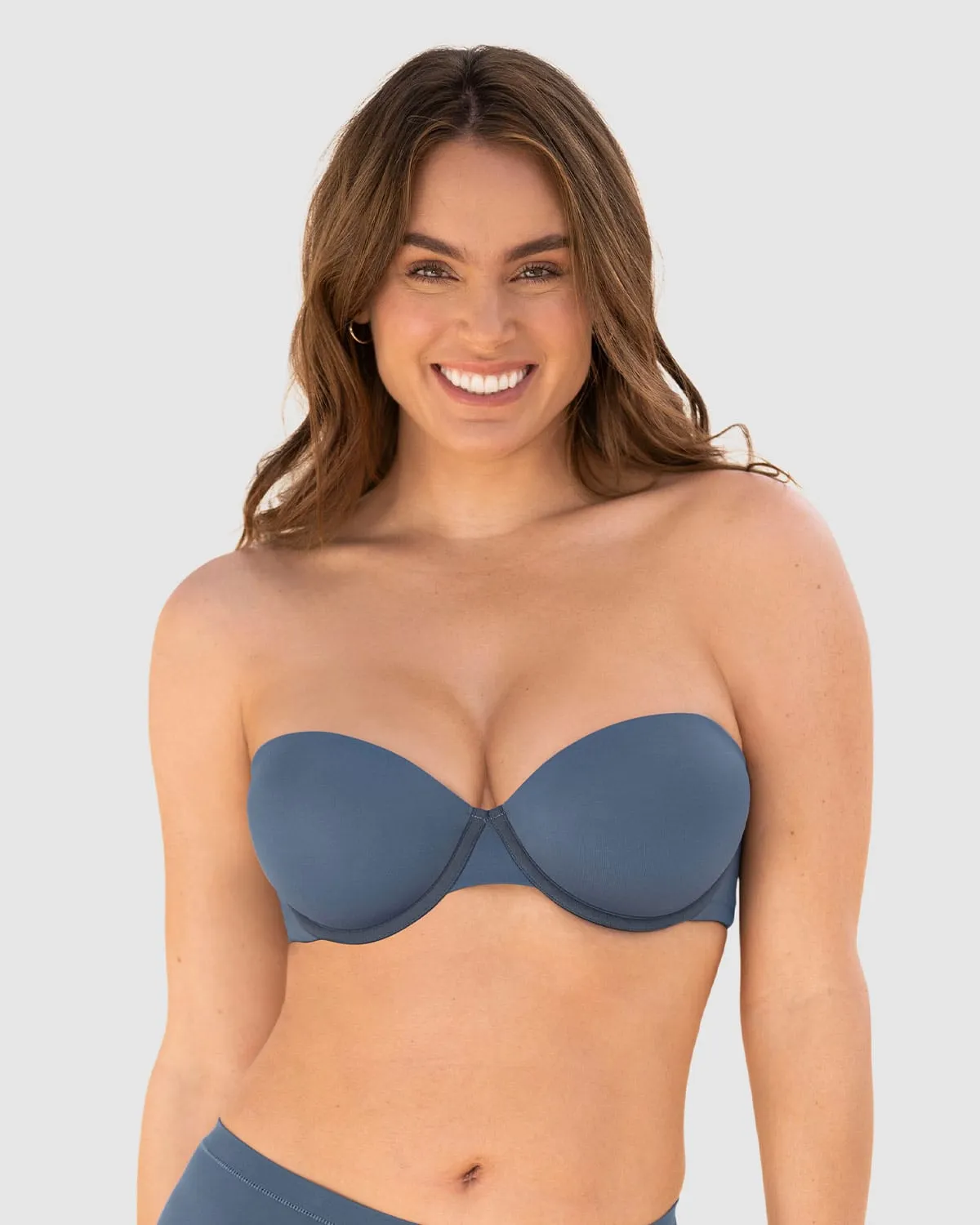 Brasier strapless sin realce