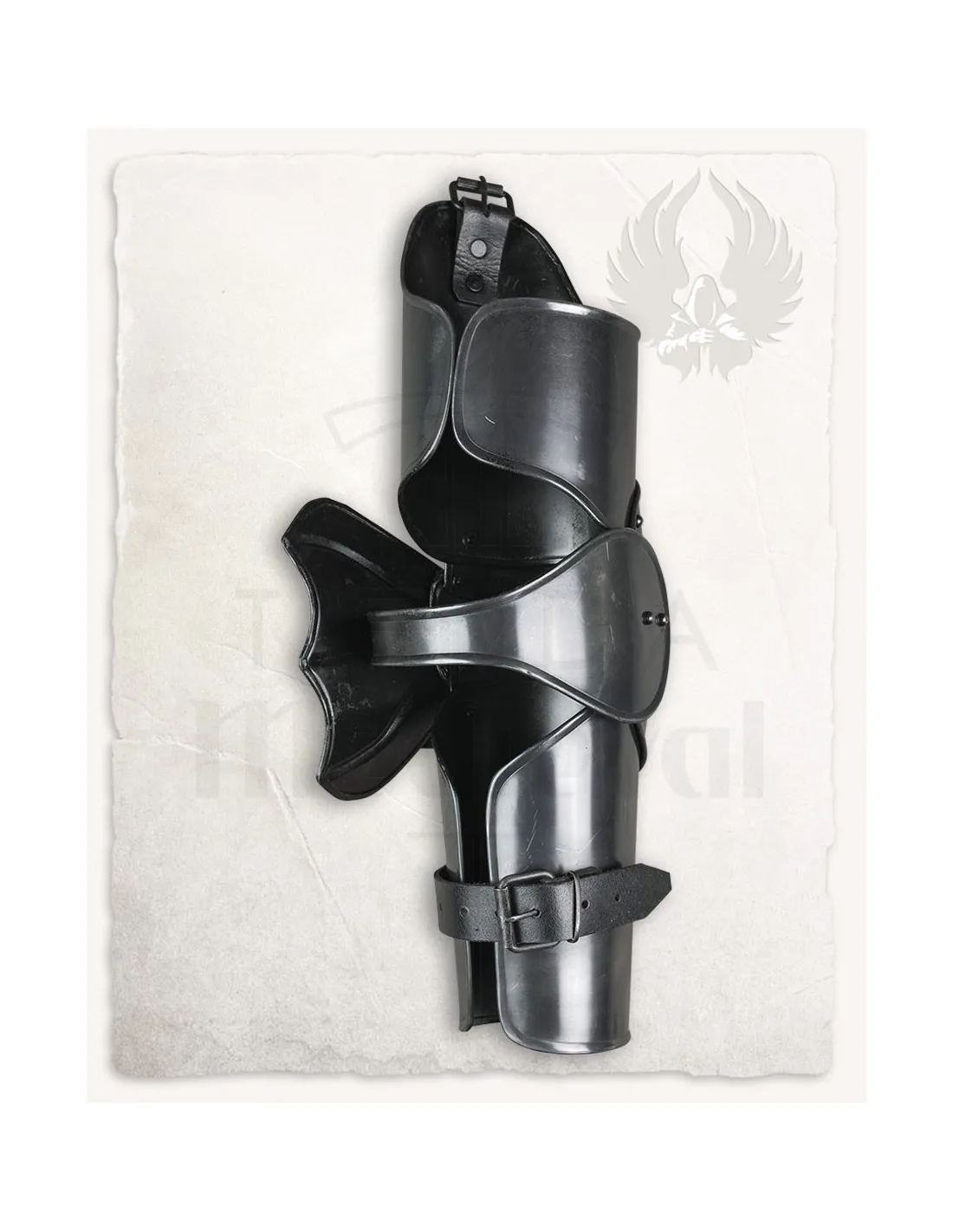 Brazos medievales modelo Ortwin, acabado ennegrecido