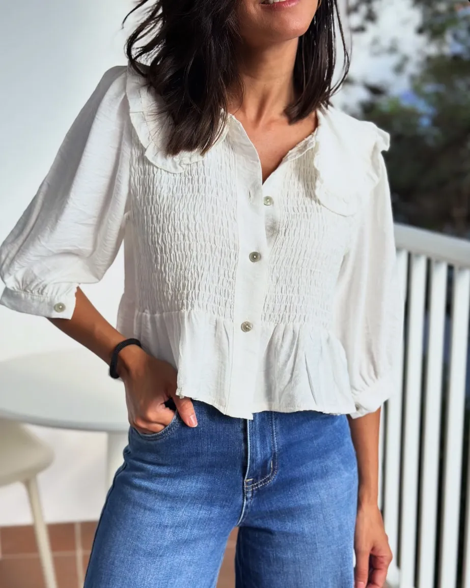 Camisa Cuello Bebé