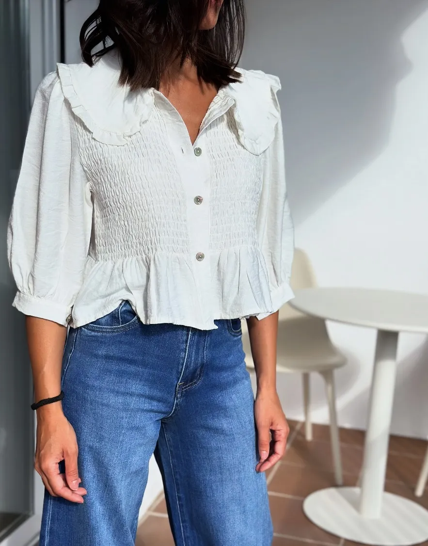 Camisa Cuello Bebé