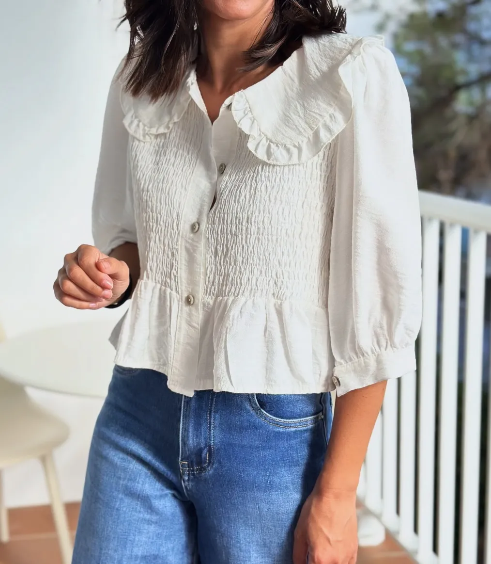 Camisa Cuello Bebé