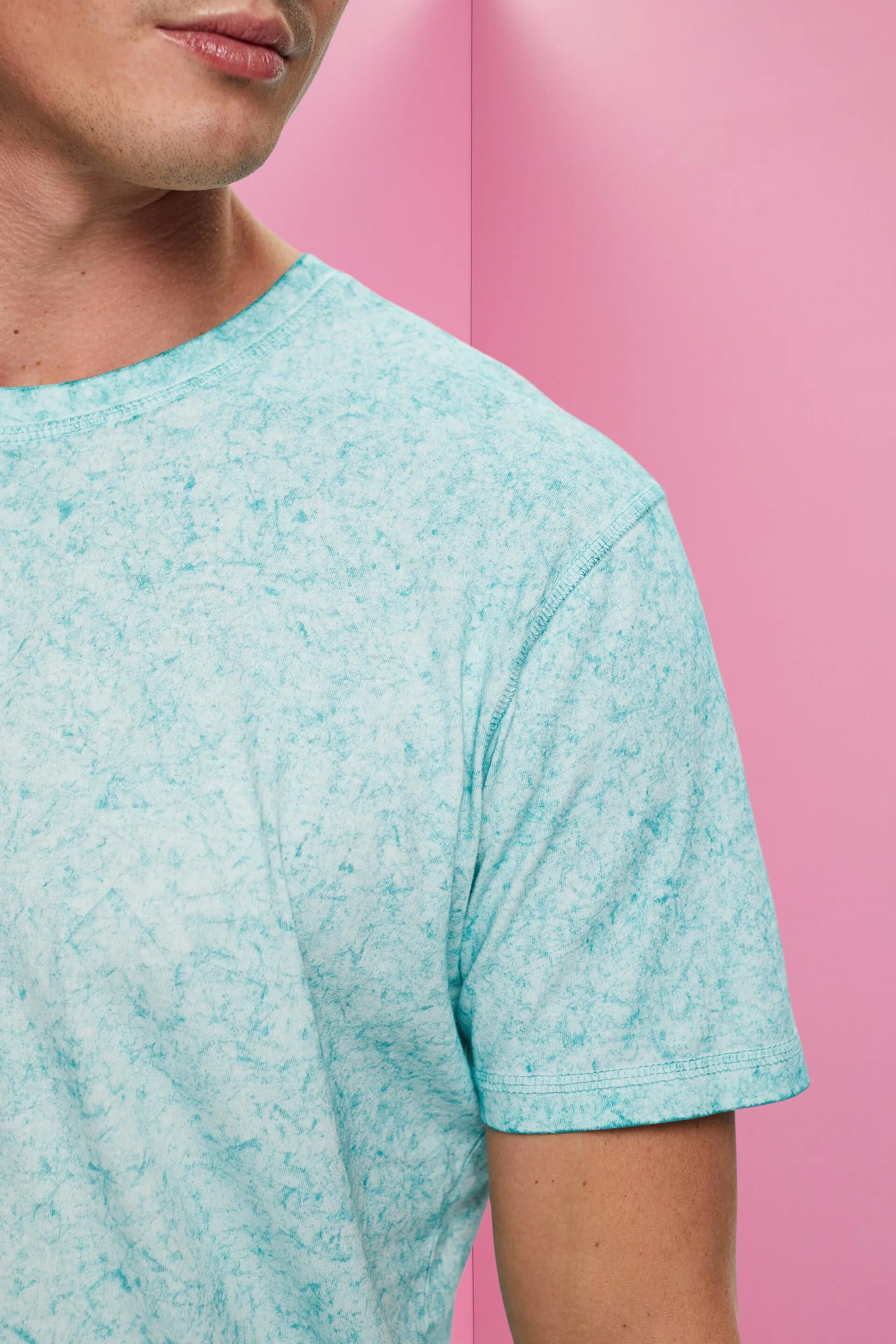 Camiseta con acabado lavado