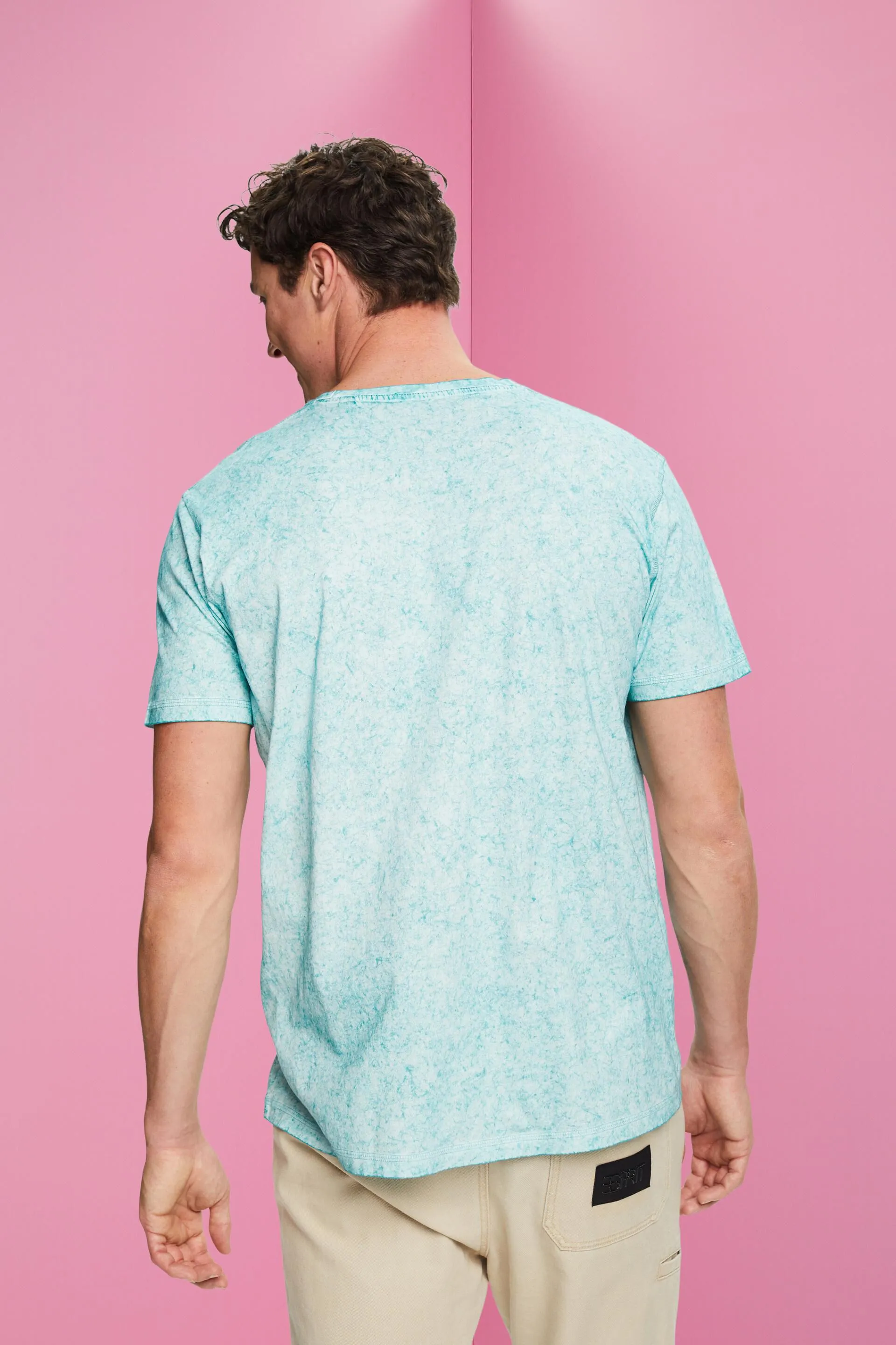 Camiseta con acabado lavado