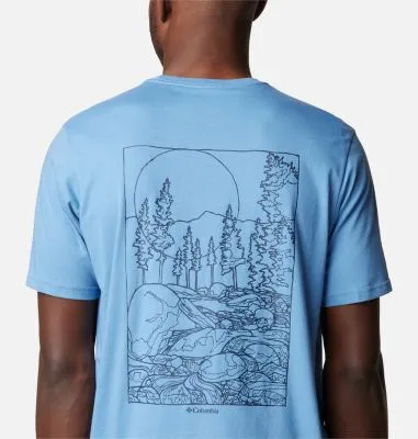 Camiseta con estampado en la espalda Rockaway River™ para hombre