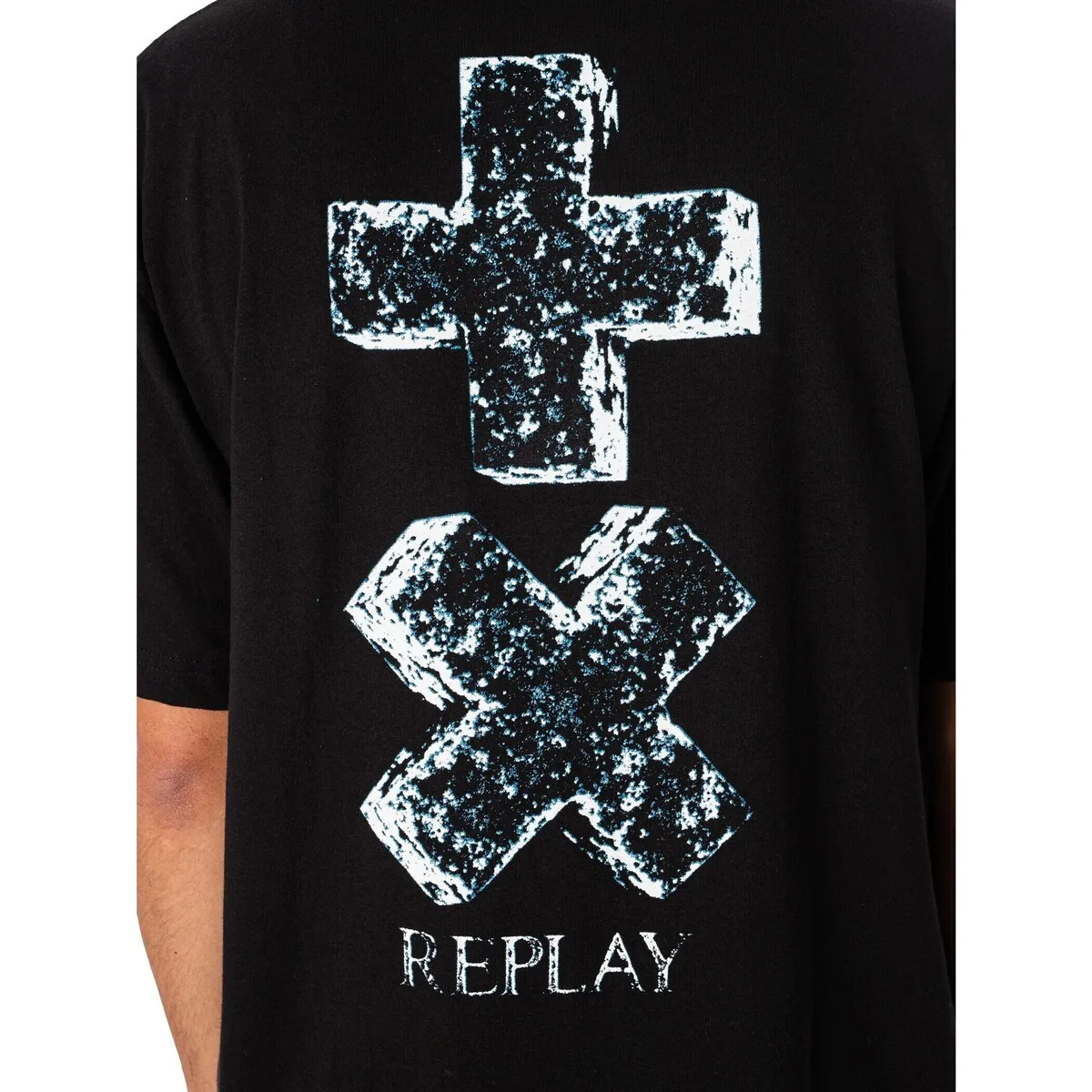 Camiseta Con Logo En La Espalda