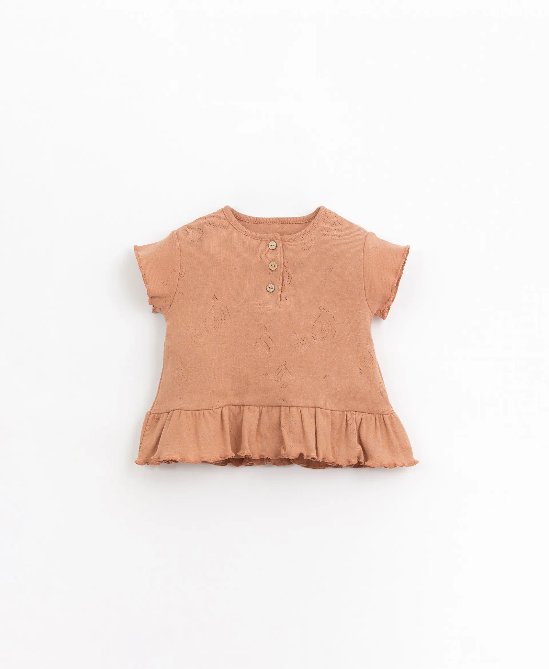 Camiseta con volante en la cintura | Organic Care