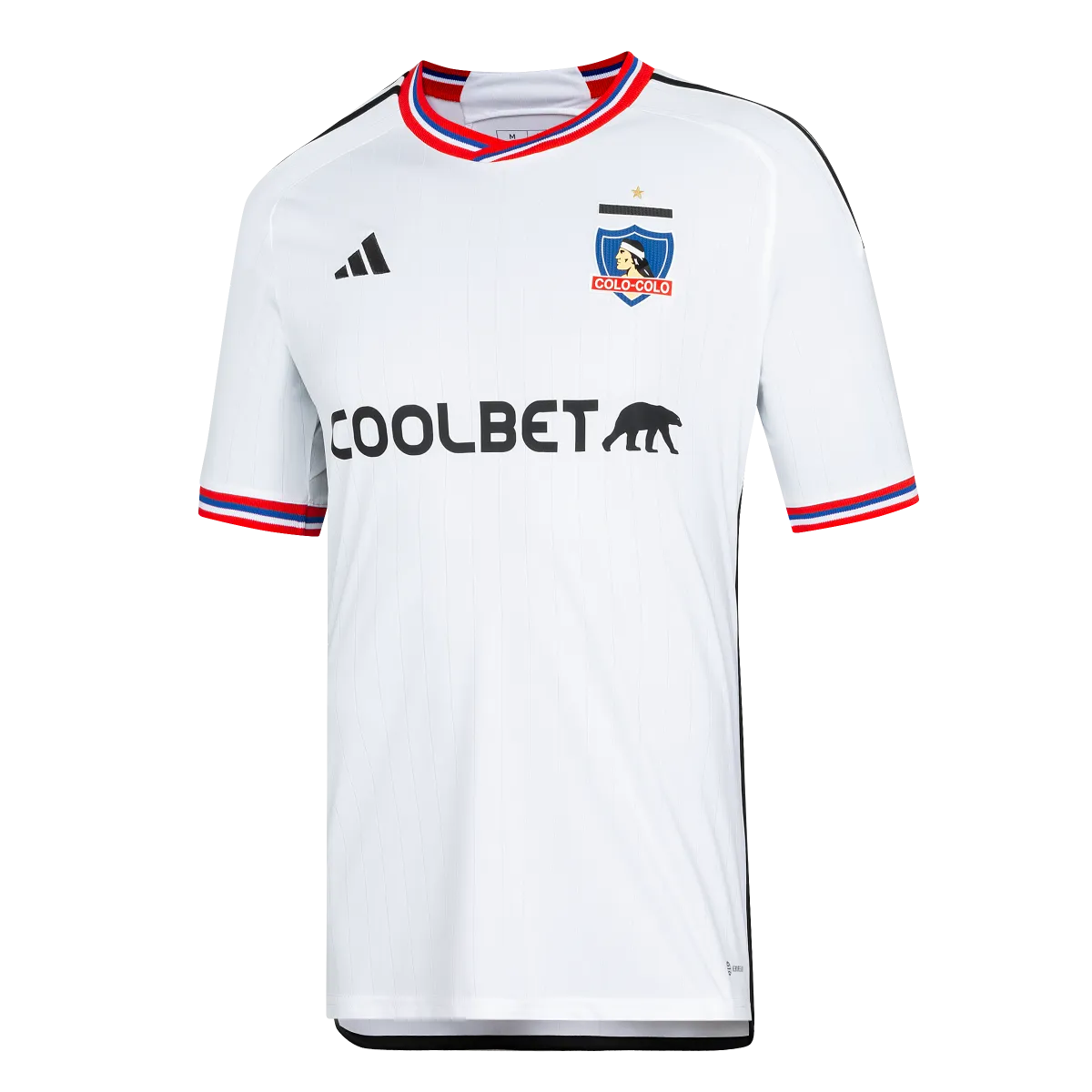 Camiseta Fútbol Hombre Adidas Colo Colo 2023 Local Blanca