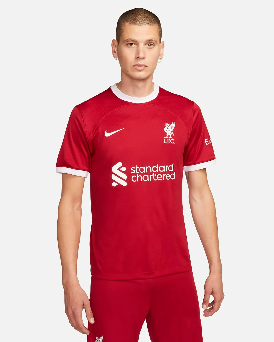 Camiseta Fútbol Hombre Nike Liverpool FC 2023/24 Local Roja