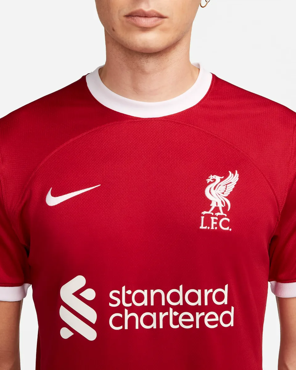 Camiseta Fútbol Hombre Nike Liverpool FC 2023/24 Local Roja