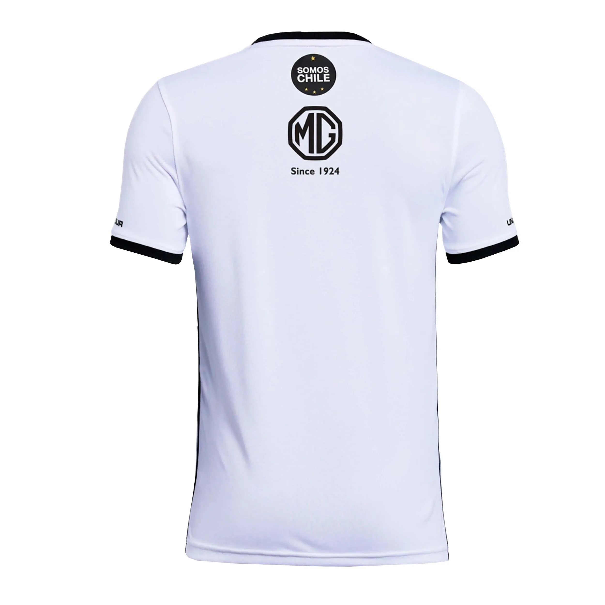 CAMISETA LOCAL COLOCOLO NIñO UNDER ARMOUR BLANCA 2018