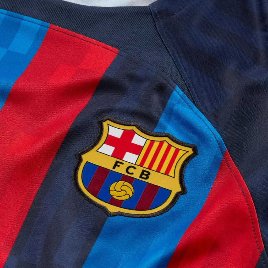 CAMISETA LOCAL FúTBOL HOMBRE NIKE  DRIFIT FC BARCELONA 2022/23 MULTICOLOR