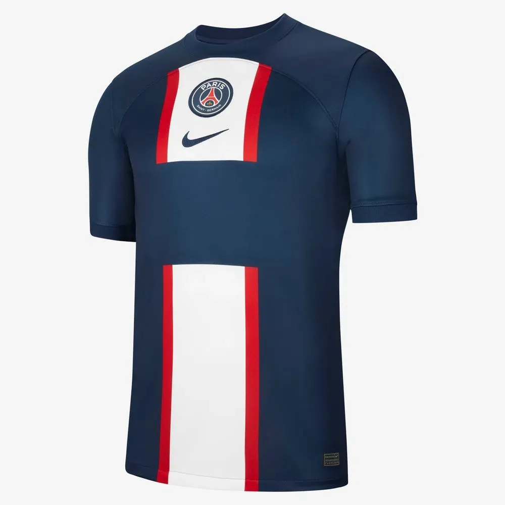 CAMISETA LOCAL FúTBOL NIñO NIKE PARIS SAINTGERMAIN AZUL/BLANCO/ROJO