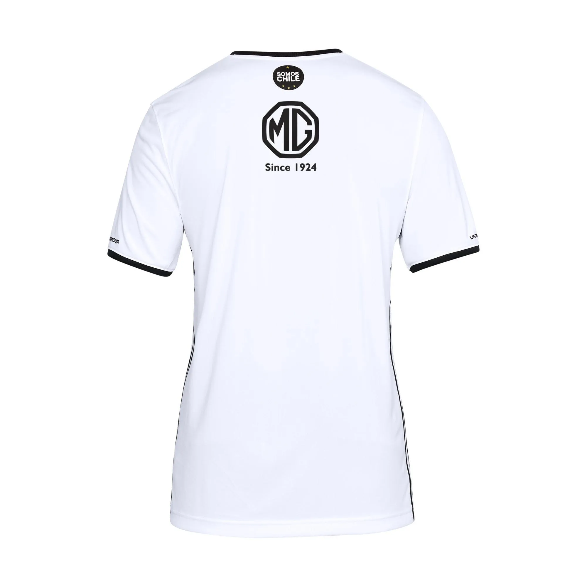 Camiseta Local Hombre Under Armour Colo Colo Blanca 2018