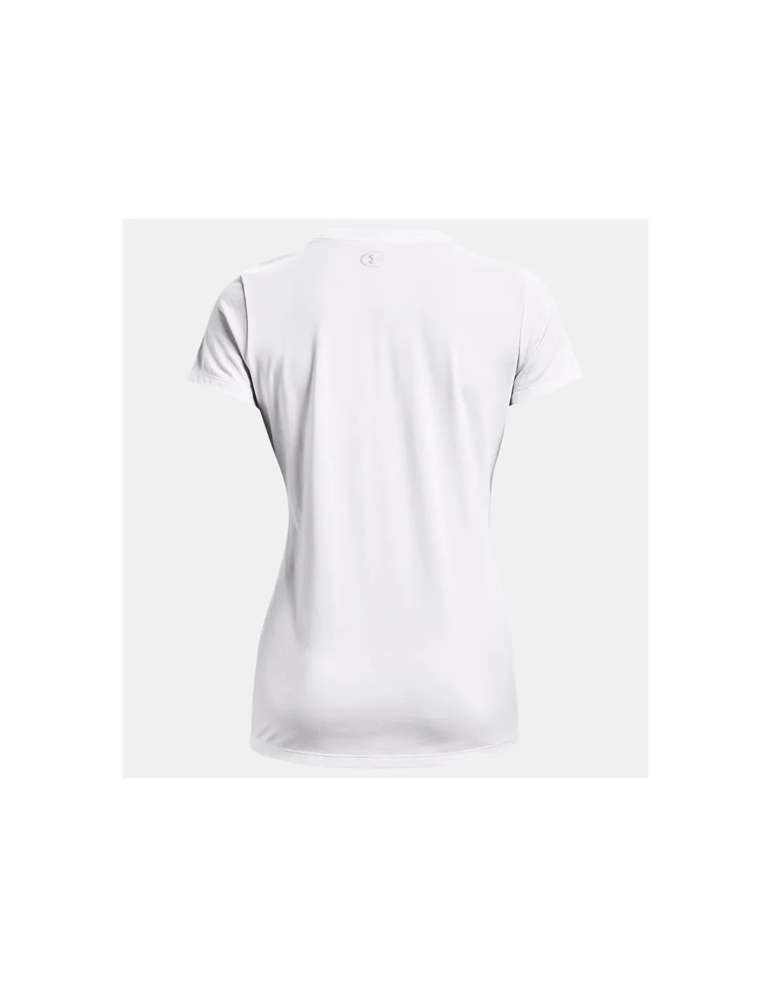 Camiseta manga corta Under Armour Tech Solid Logo Mujer Wh