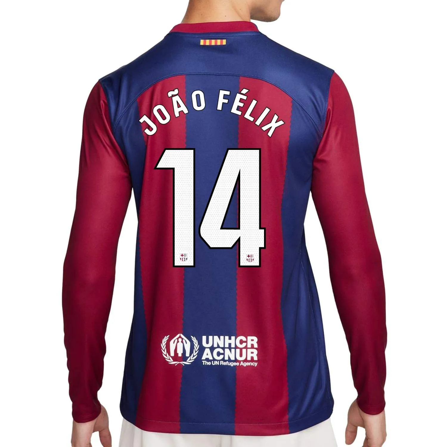 CAMISETA NIKE BARCELONA JOãO FELIX 2023 2024 DRIFIT STADIUM