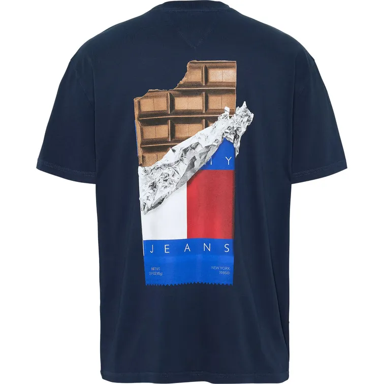 CAMISETA PLUS CON LOGO EN LA ESPALDA HOMBRE TOMMY JEANS