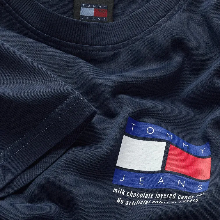 CAMISETA PLUS CON LOGO EN LA ESPALDA HOMBRE TOMMY JEANS