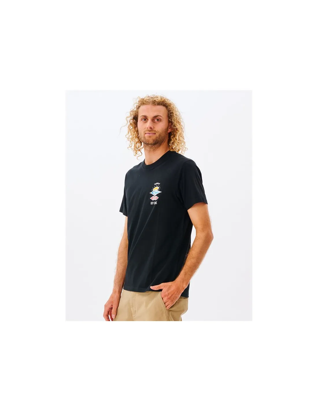 Camiseta Rip Curl SEARCH ESSENTIAL Hombre