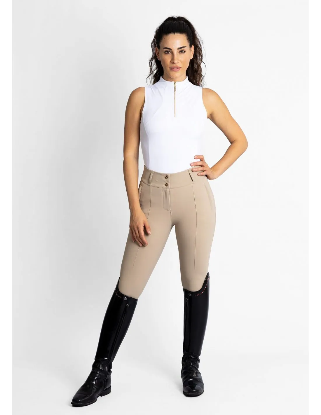 Camiseta sin mangas Base Layer Blanco Maximilian