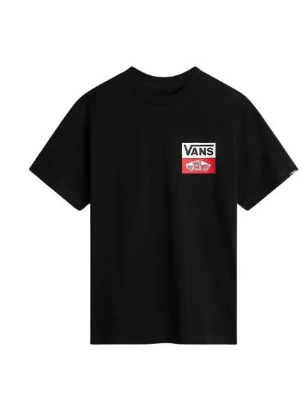 Camiseta Vans OG Logo Blanco Para Niños