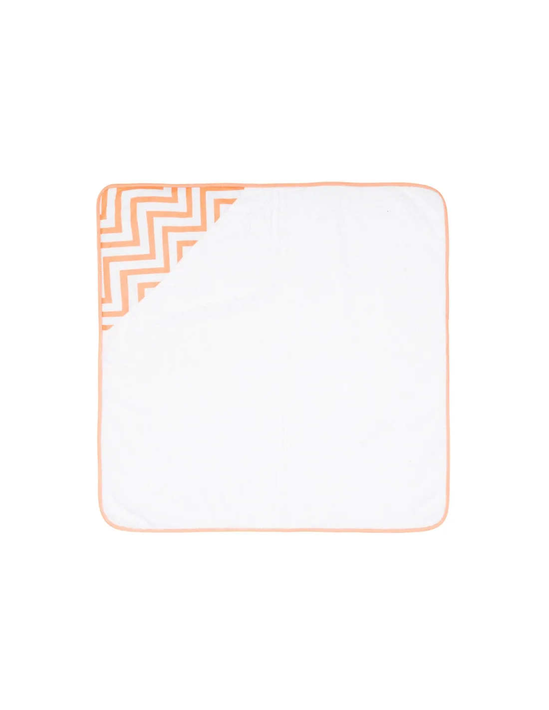 Capa de baño Zigzag coral 80 x 80 de Cambrass