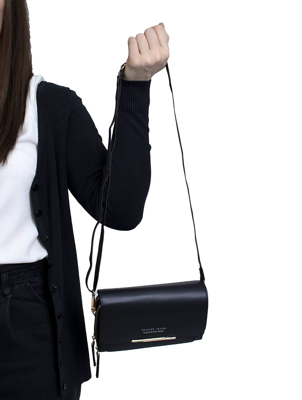 Cartera pequeña con correa