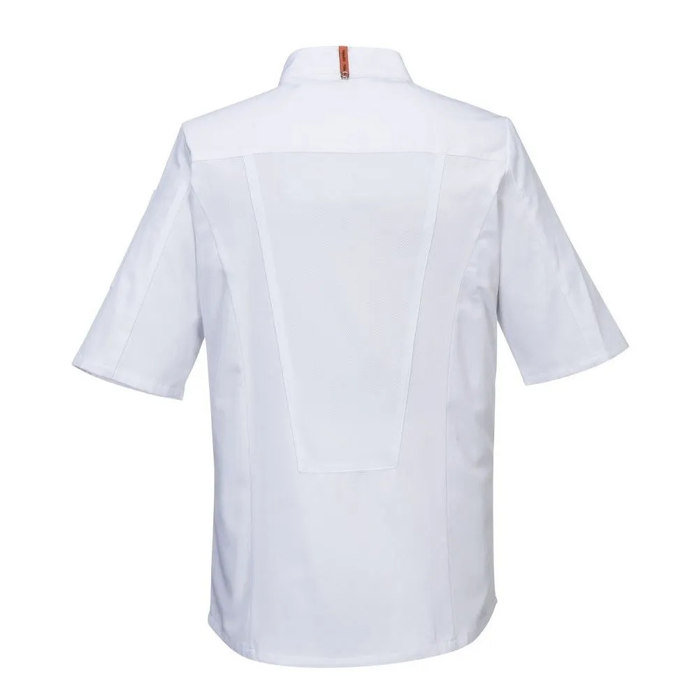 Chaqueta cocina manga corta transpirable MeshAir Pro 