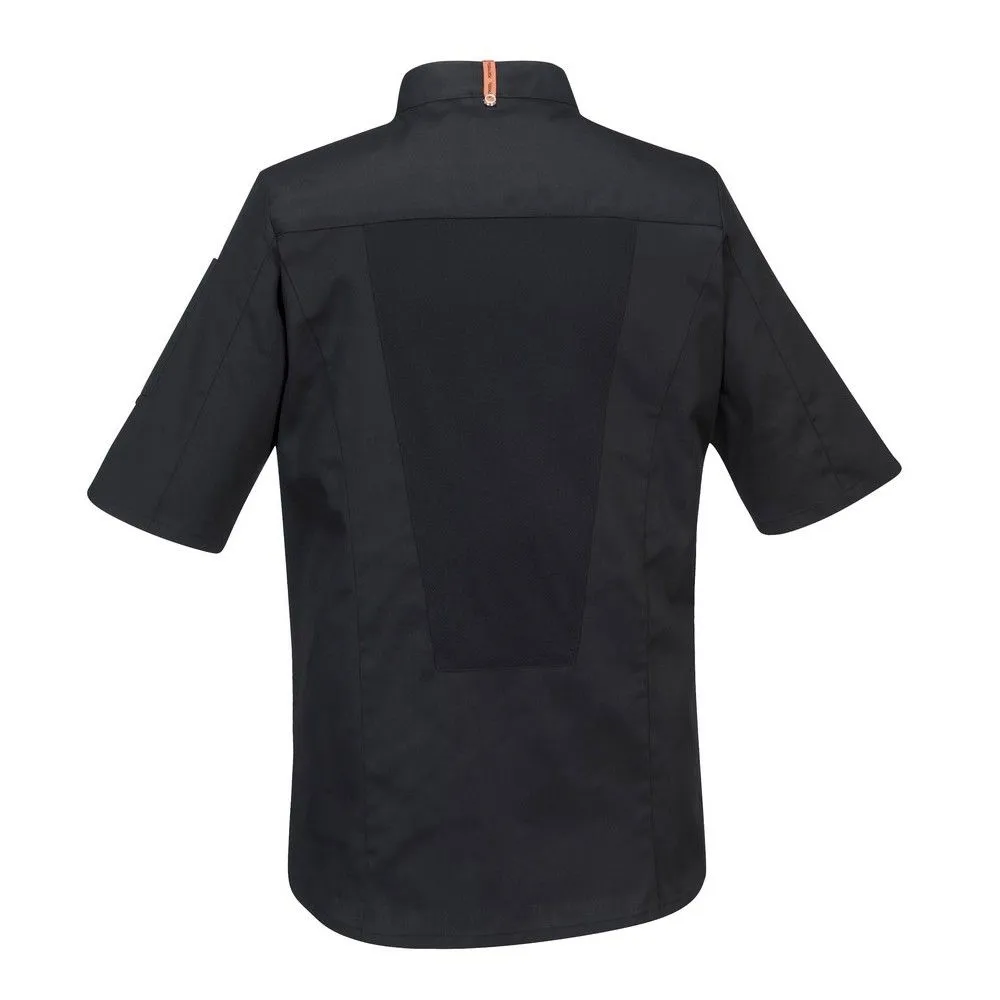 Chaqueta cocina manga corta transpirable MeshAir Pro 