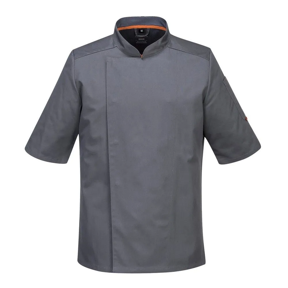 Chaqueta cocina manga corta transpirable MeshAir Pro 