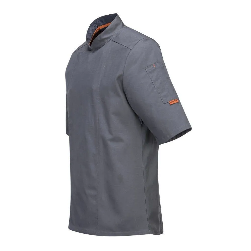 Chaqueta cocina manga corta transpirable MeshAir Pro 
