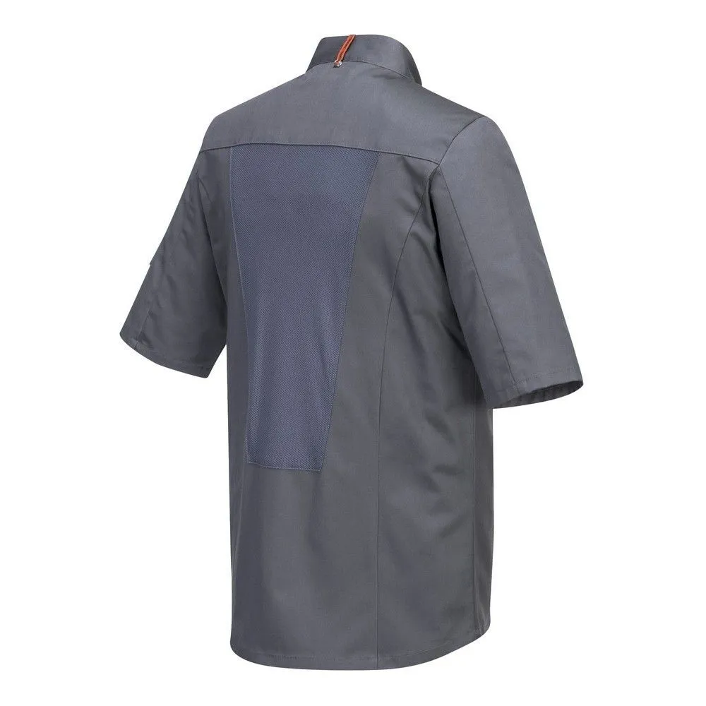 Chaqueta cocina manga corta transpirable MeshAir Pro 