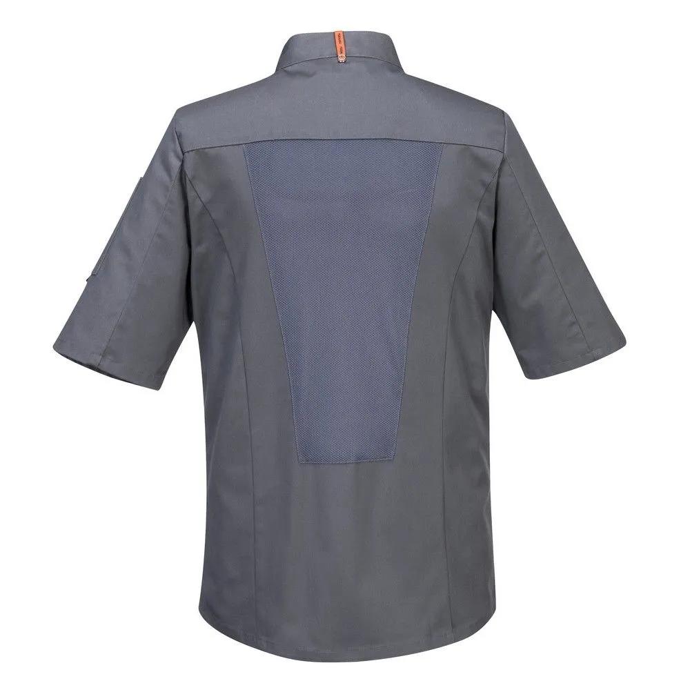 Chaqueta cocina manga corta transpirable MeshAir Pro 